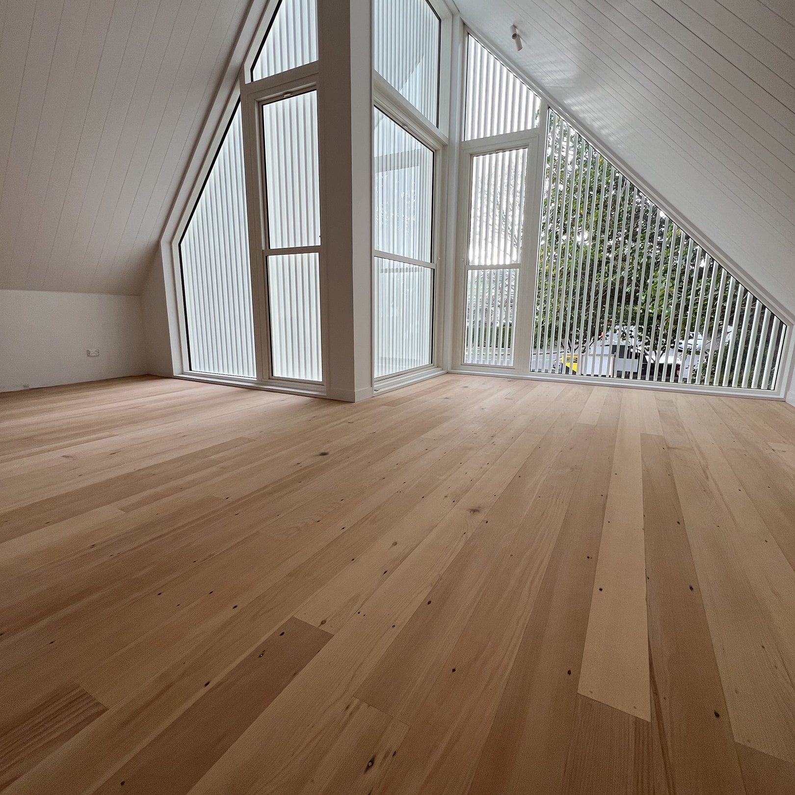 Salvaged Rimu boards