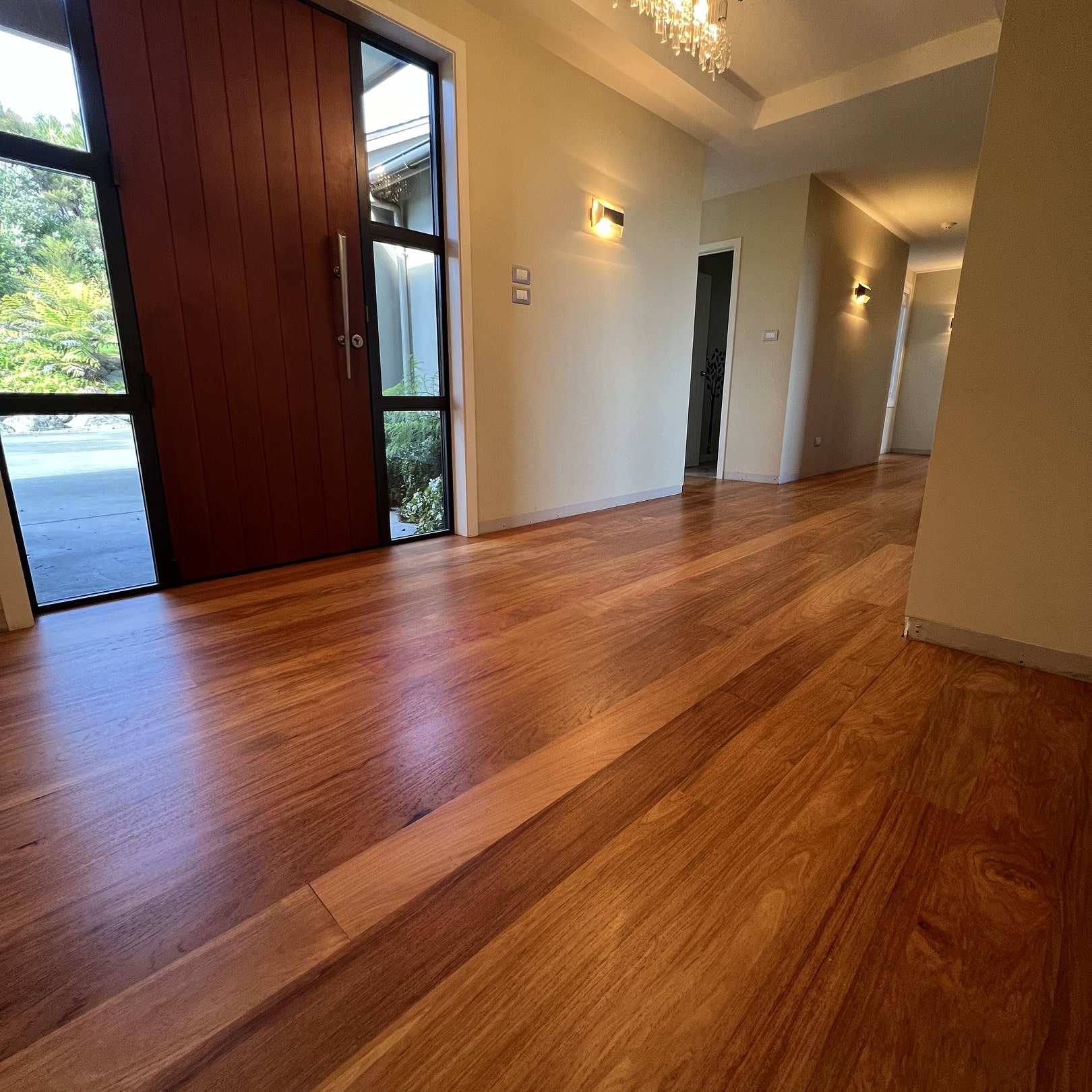 Coloured Rimu — warm amber grain