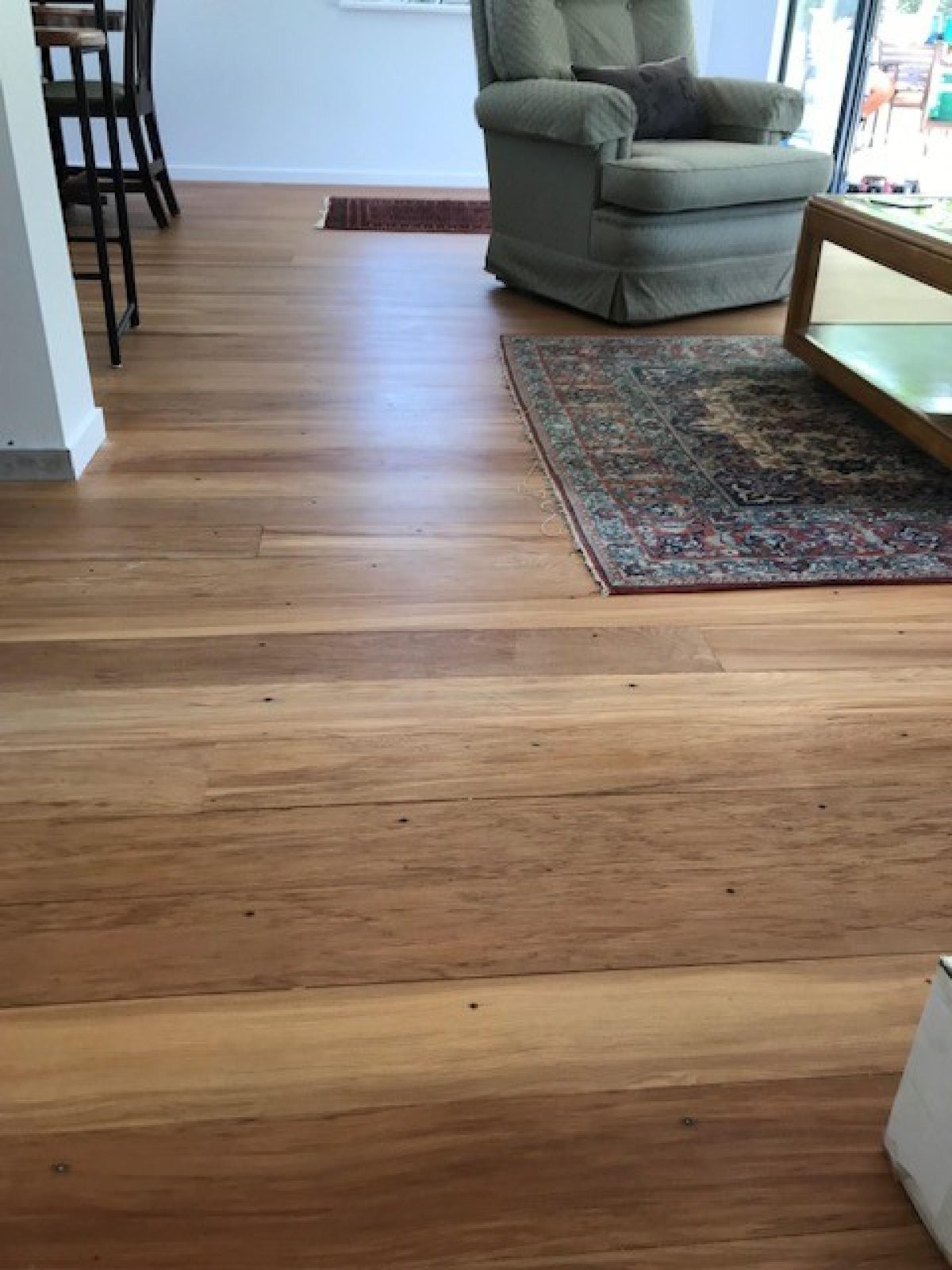 Tawa flooring installed