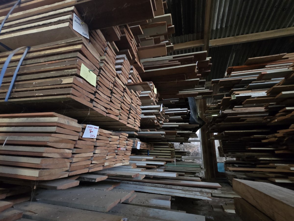 Matai boards at yard