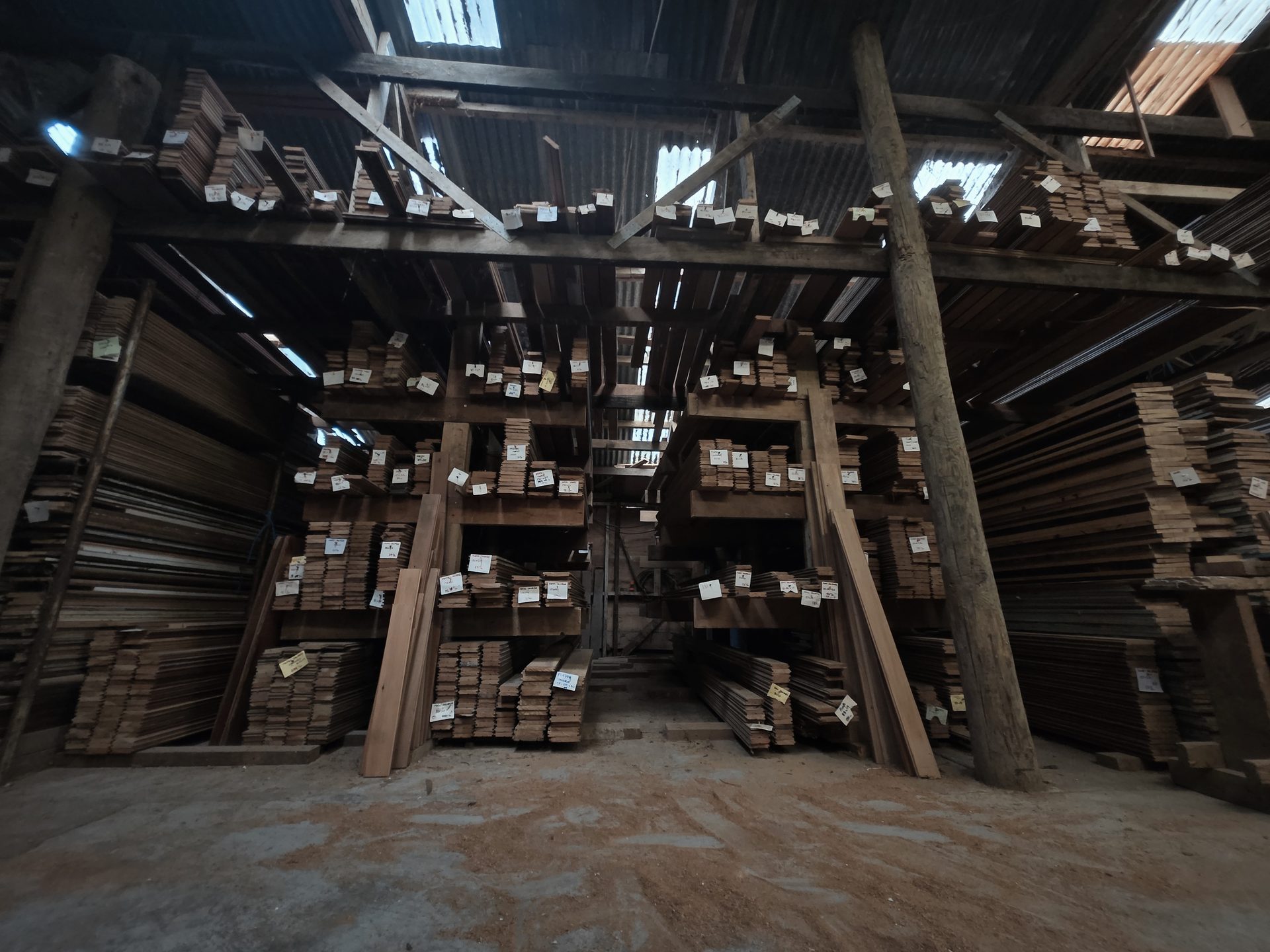 Timber yard