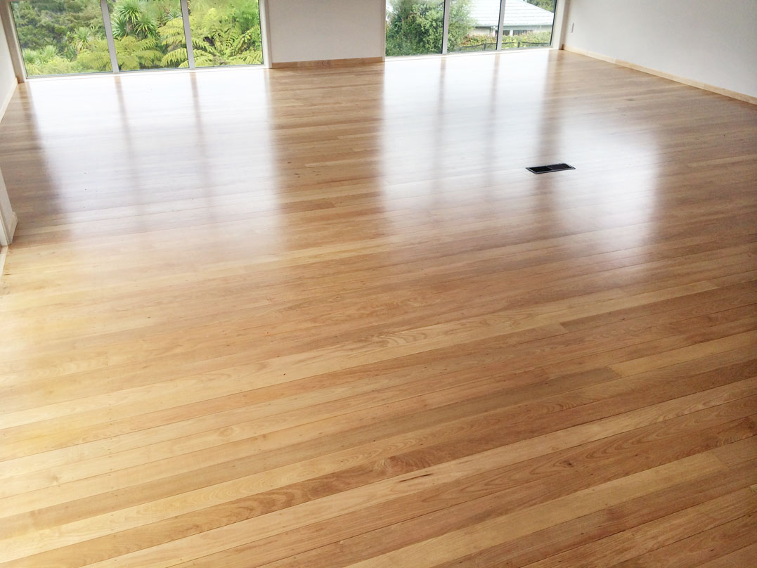 Tawa flooring installed
